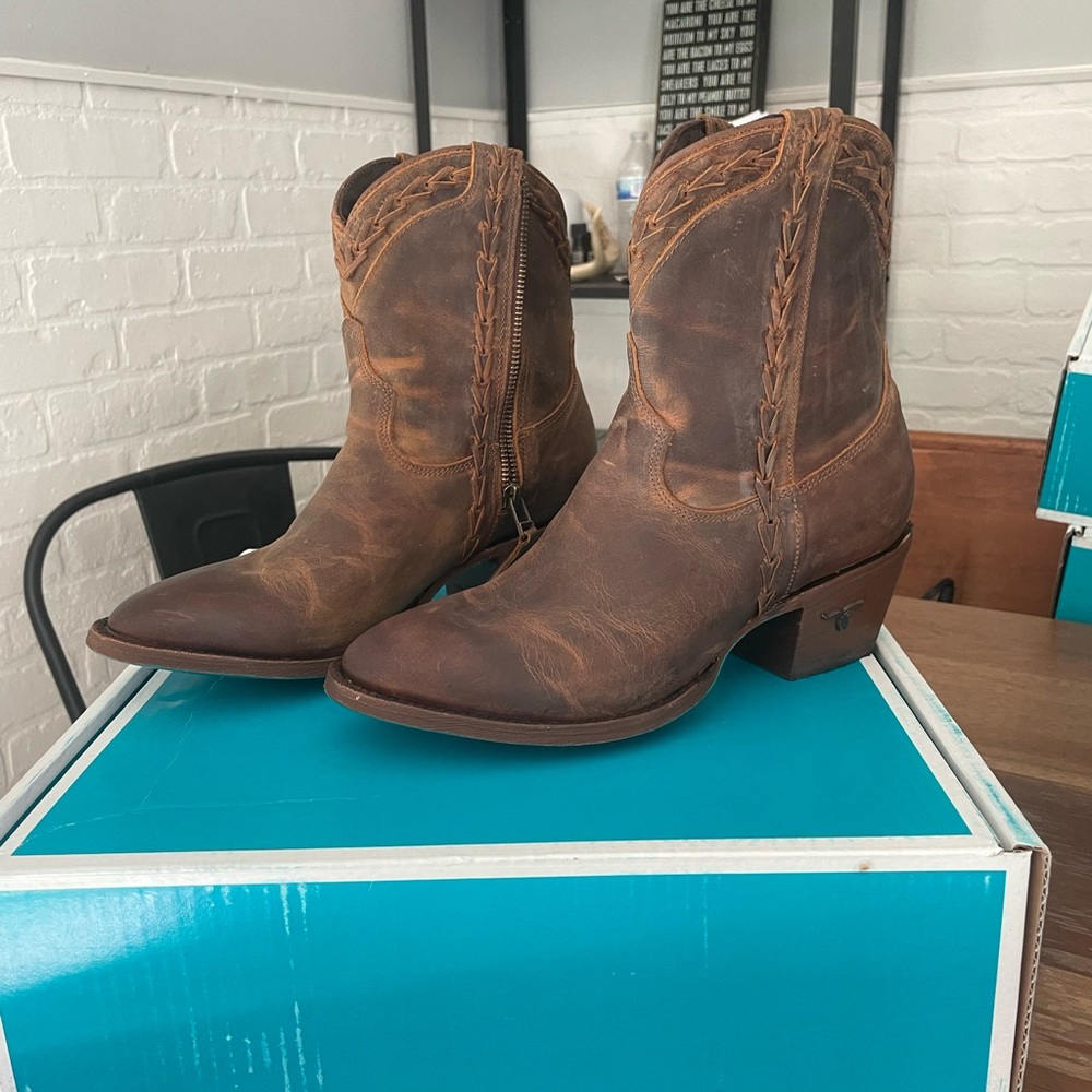 Lane Boots Everyday Emma Bootie Burnt Caramel - Picture 7 of 7